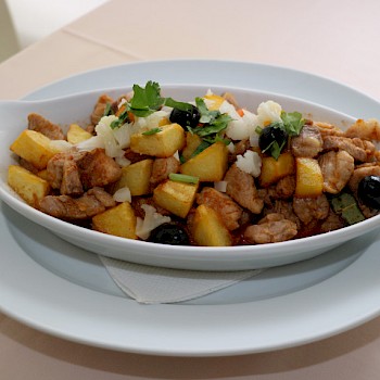Carne de Porco à Portuguesa